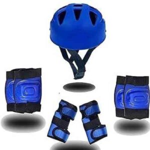 Blue Adjustable Skate Set